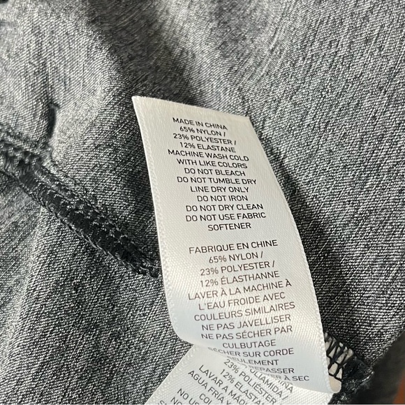 Rhone Guru Pants Men’s Small Charcoal Gray Stretch Performance Straight Leg - Picture 13 of 14